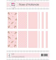Decoupage set 8329 Rosa Dotje roze Holland